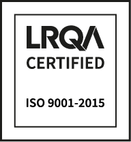 LRQA Certified — ISO 9001:2015